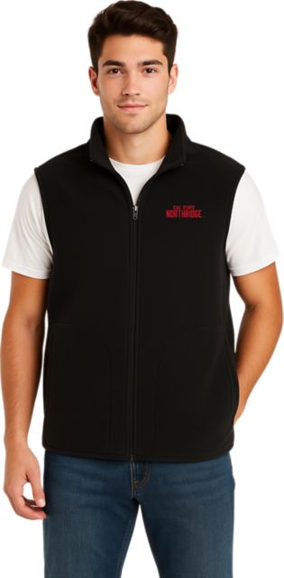 California State University at Northridge Full Zip Vest