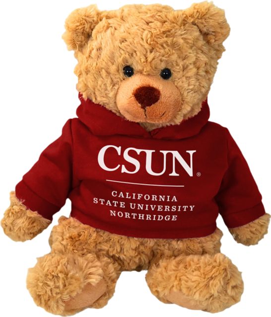 California State University at Northridge Plush Animal with Hoodie
