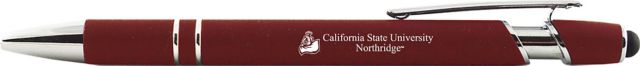 California State University at Northridge Rubber Stylus Pen
