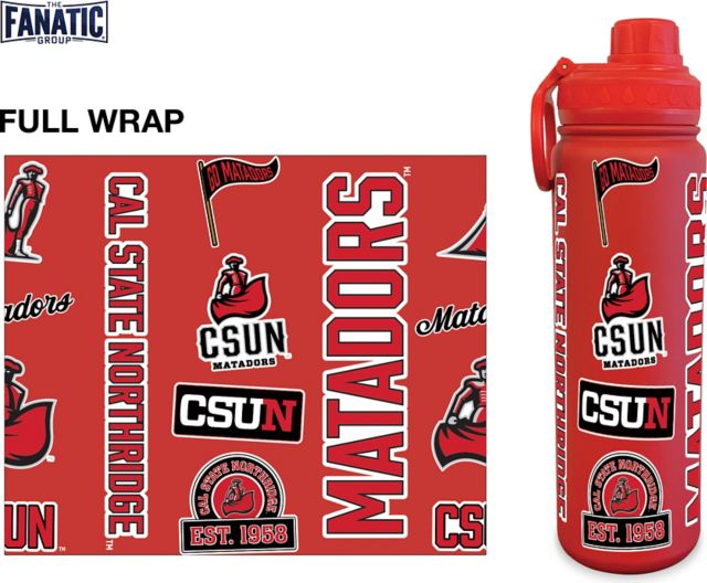 California State University at Northridge 24 oz. Full Wrap Bottle