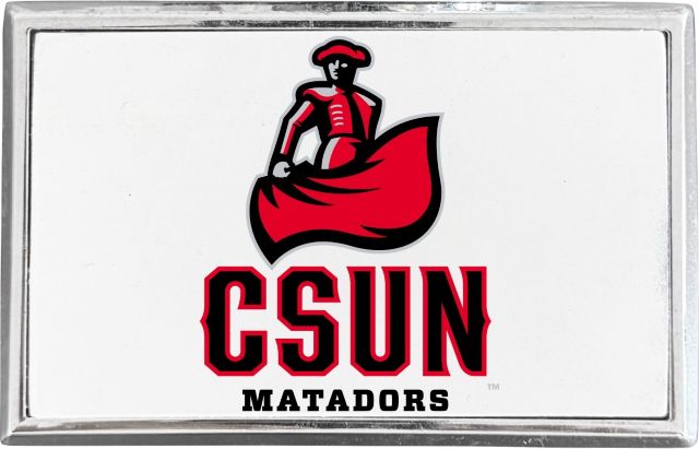 California State University at Northridge Rectangle Adhesive Emblem