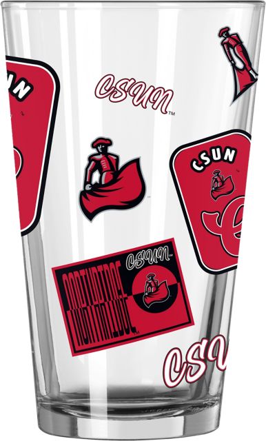 California State University at Northridge 16 oz. Pint Glass