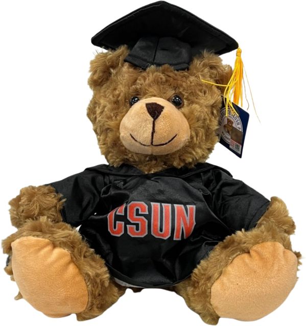 California State University Northridge 12" Graduation Bear