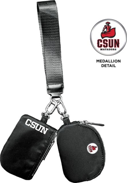 California State University at Northridge Oversized Key Strap Coin Purse