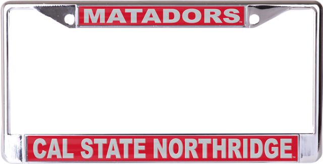 California State University at Northridge Matadors License Plate Frame