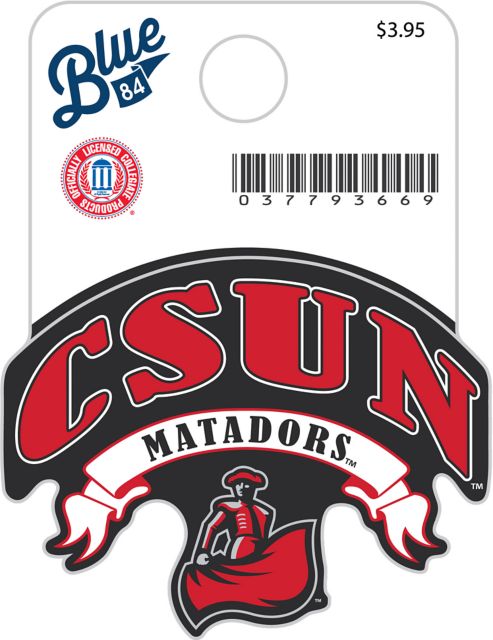California State University at Northridge Matadors Mini Sticker