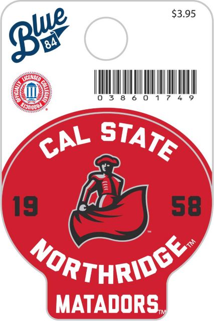 California State University at Northridge Matadors Mini Sticker