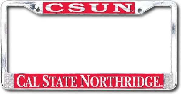 California State University at Northridge License Plate Frame