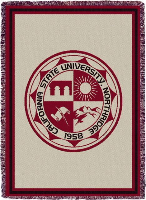 California State University at Northridge Afghan Blanket