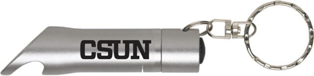 California State University at Northridge Keychain with Bottle Opener Flashlite
