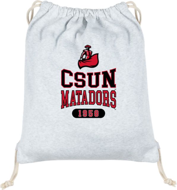 California State University at Northridge Matadors Sweatshirt Drawstring Bag