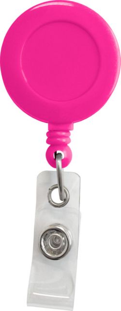 RETRACTEZE ID HOLDER IN POLY BAG-NEON PINK