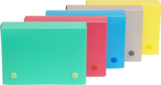 Poly Index Card Case 4x6 Assorted: Babson College