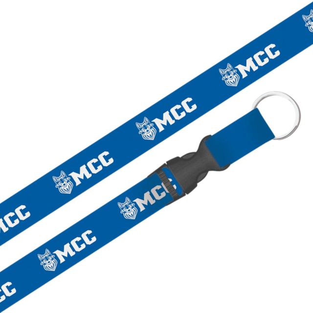 Metropolitan Community College Wolves Lanyard with Buckle