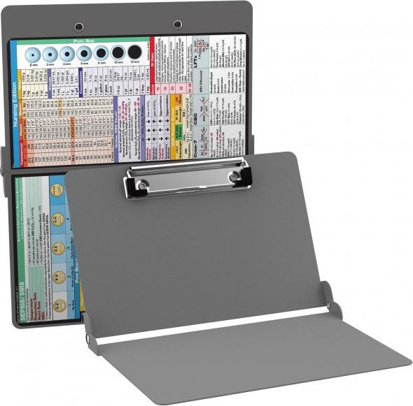 NURSING CLIPBOARD SILVER