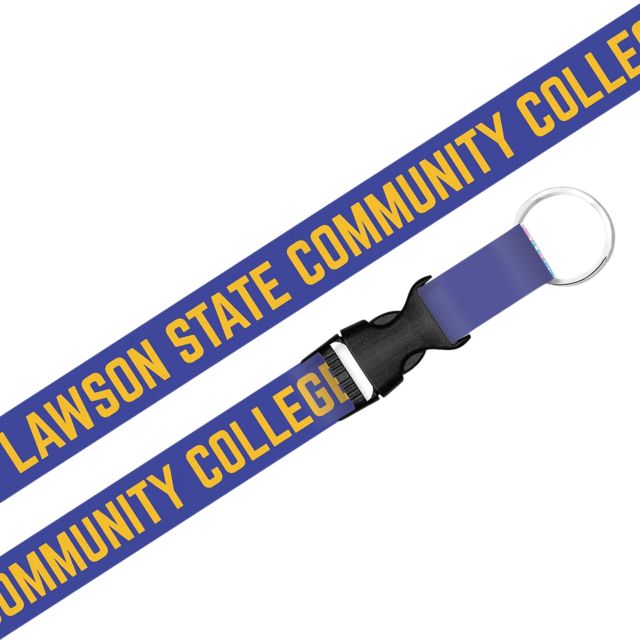 Lawson State Community College Lanyard with Buckle