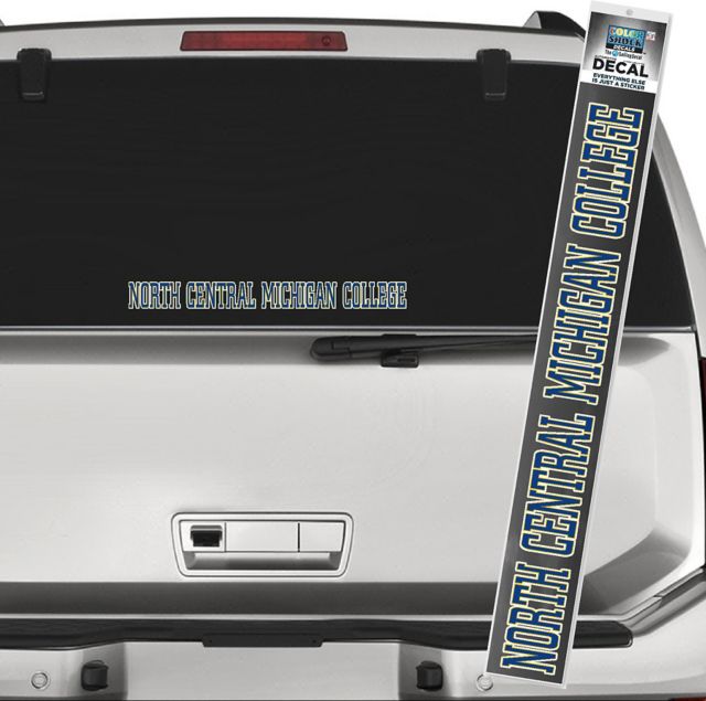 North Central Michigan College Strip Decal
