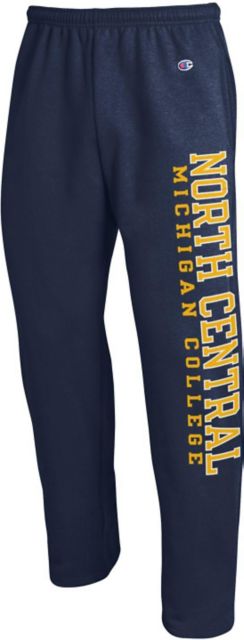 North Central Michigan College Open Bottom Sweatpants