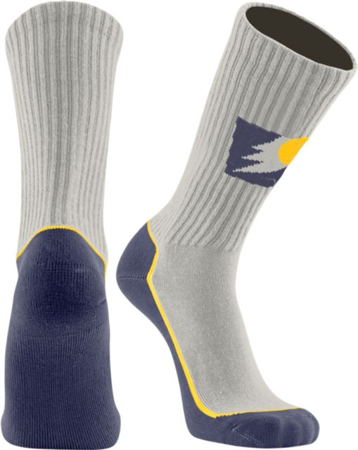 North Central Michigan College Crew Socks