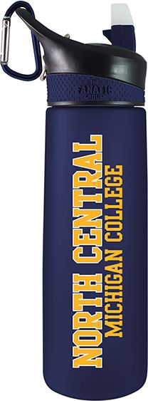 North Central Michigan College 24 oz. Sport Bottle