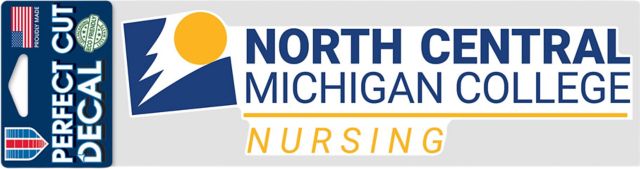 North Central Michigan College 3x10 Decal