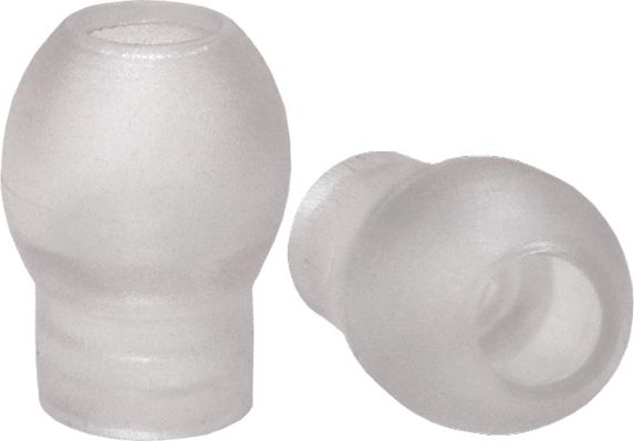 CLEAR PVC CLINICAL EARTIPS