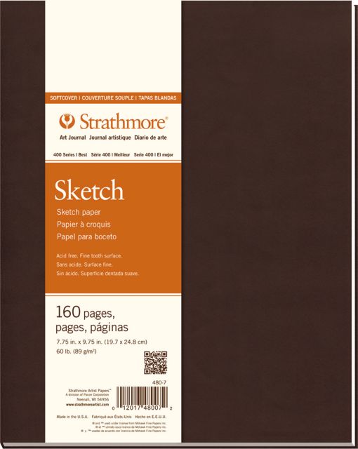 Art Journal Soft Cover Sketch 7.75X9.75