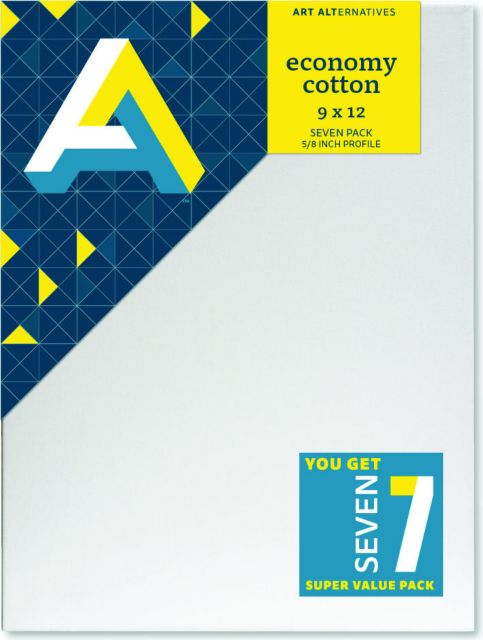 Canvas Super Value 9 x 12 7-Pack