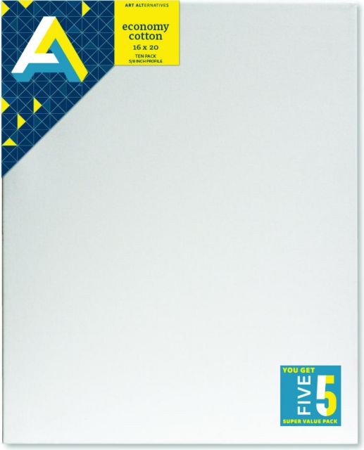 Canvas Super Value 16 x 20 5-Pack