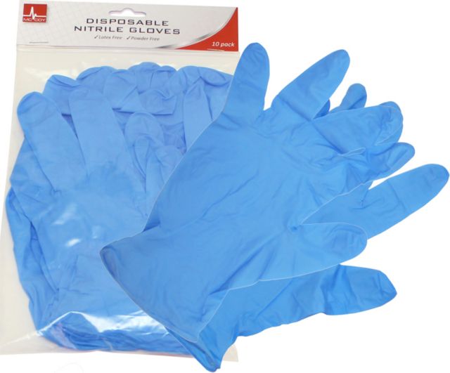 Scrub Buddies Blue Nitrile Gloves, 8-Ct. (2 Pack), Size: One Size