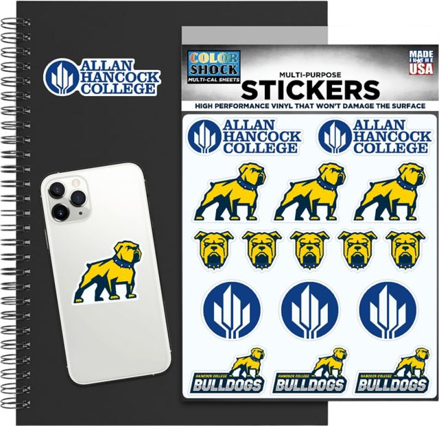 Allan Hancock College 7.5'' Sticker Sheet