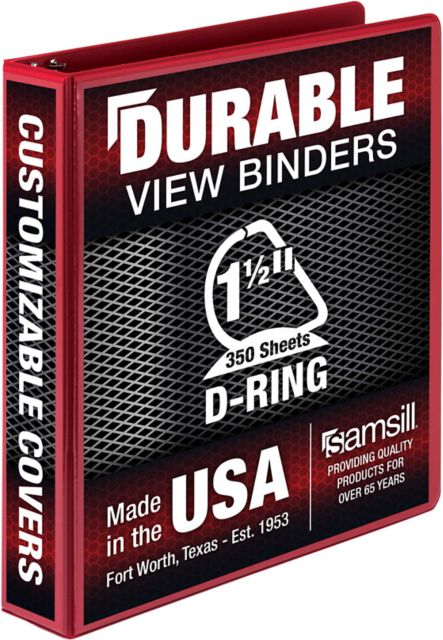 Samsill Durable 1.5" Binder