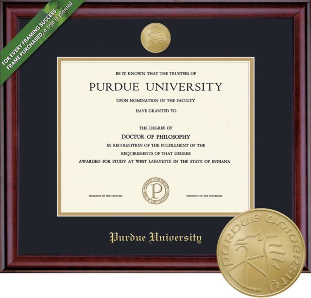 Purdue University Northwest 8.5'' x 11'' Classic Diploma Frame