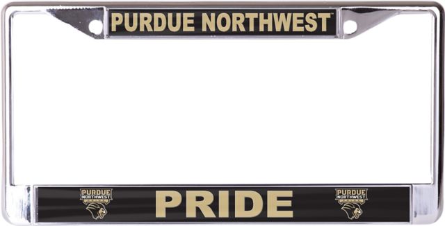 Purdue University Northwest Pride License Plate Frame