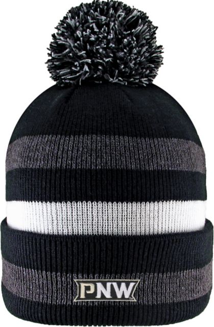 Purdue University Northwest Knit Cuff Pom Hat