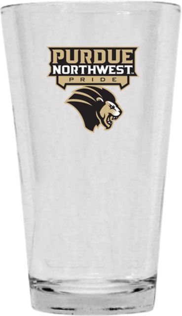 Purdue University Northwest Pride 16 oz. Glass