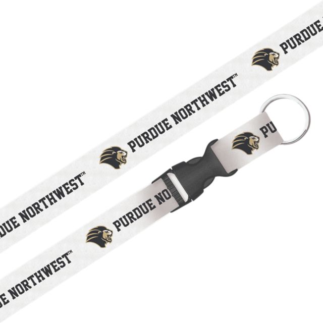 Purdue University Northwest Pride Lanyard with Buckle