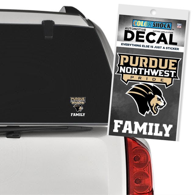 Purdue University Northwest Family Decal