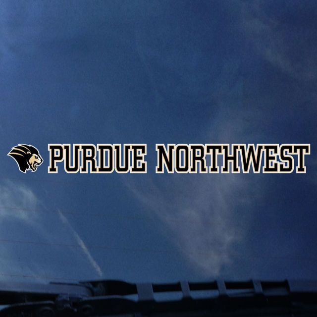 Purdue University Northwest Pride Strip Decal