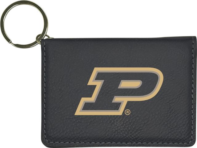 Purdue University Northwest Leather ID Holder