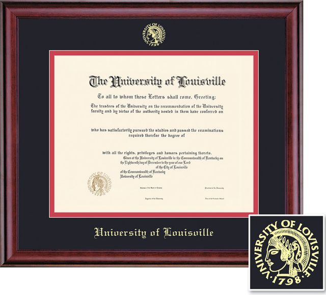 University of Louisville 14'' x 17'' Classic Diploma Frame