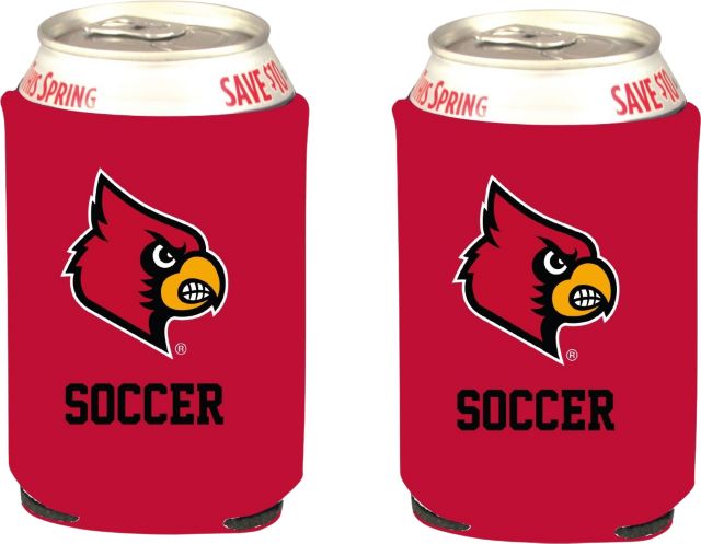 University of Louisville Cardinals 12 oz. Soccer Can Holder