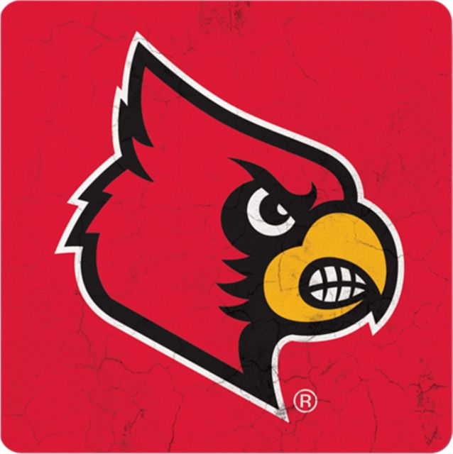 University of Louisville Cardinals 4'' x 4'' Coaster