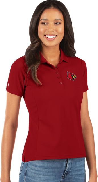 Antigua Women's Louisville Cardinals Tribute Long Sleeve 1/4 Zip