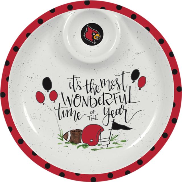 University of Louisville Melamine Chip & Dip Platter