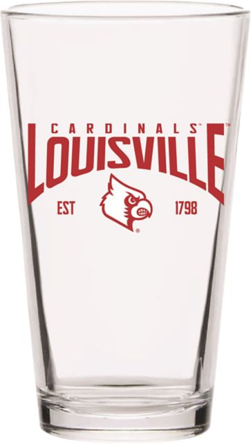 University of Louisville 16 oz. Pint Glass