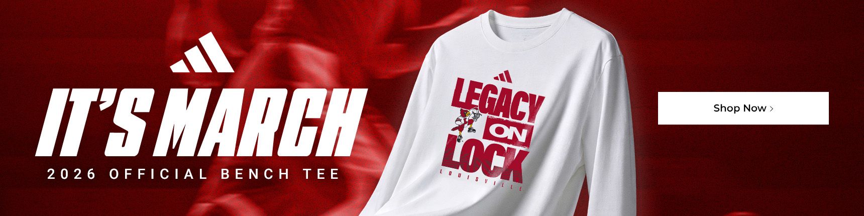 It's March. 2026 official bench tee.