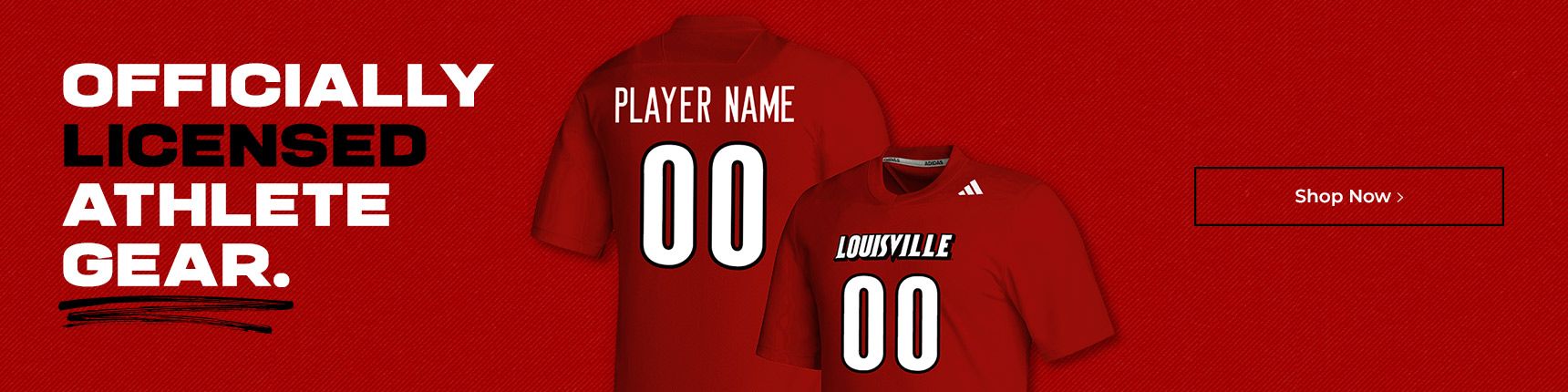 Officially licensed athlete gear.