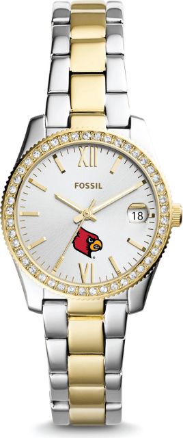 Fossil Scarlette Mini Three-Hand Date Two-Tone Stainless Steel Watch - ONLINE ONLY