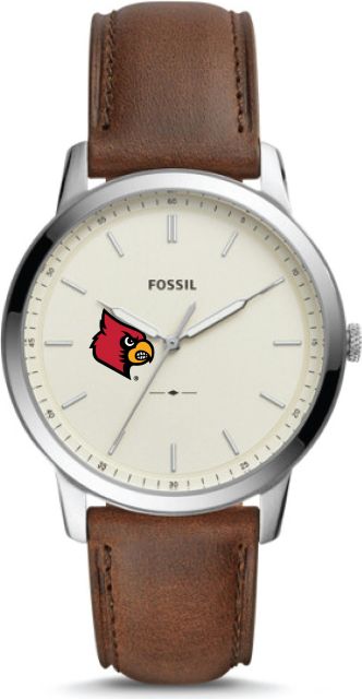 Fossil The Minimalist Three-Hand Brown Leather Watch - ONLINE ONLY
